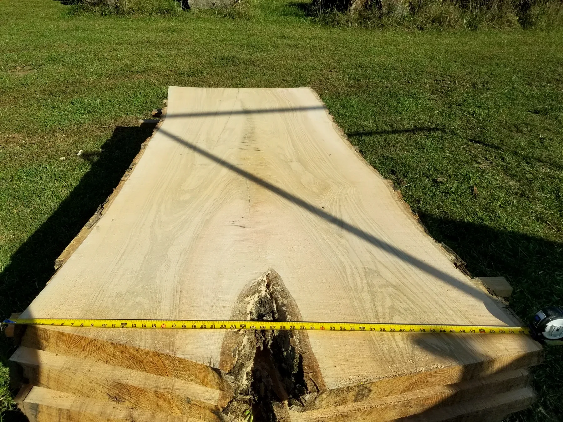 8 foot ash slabs photo 3