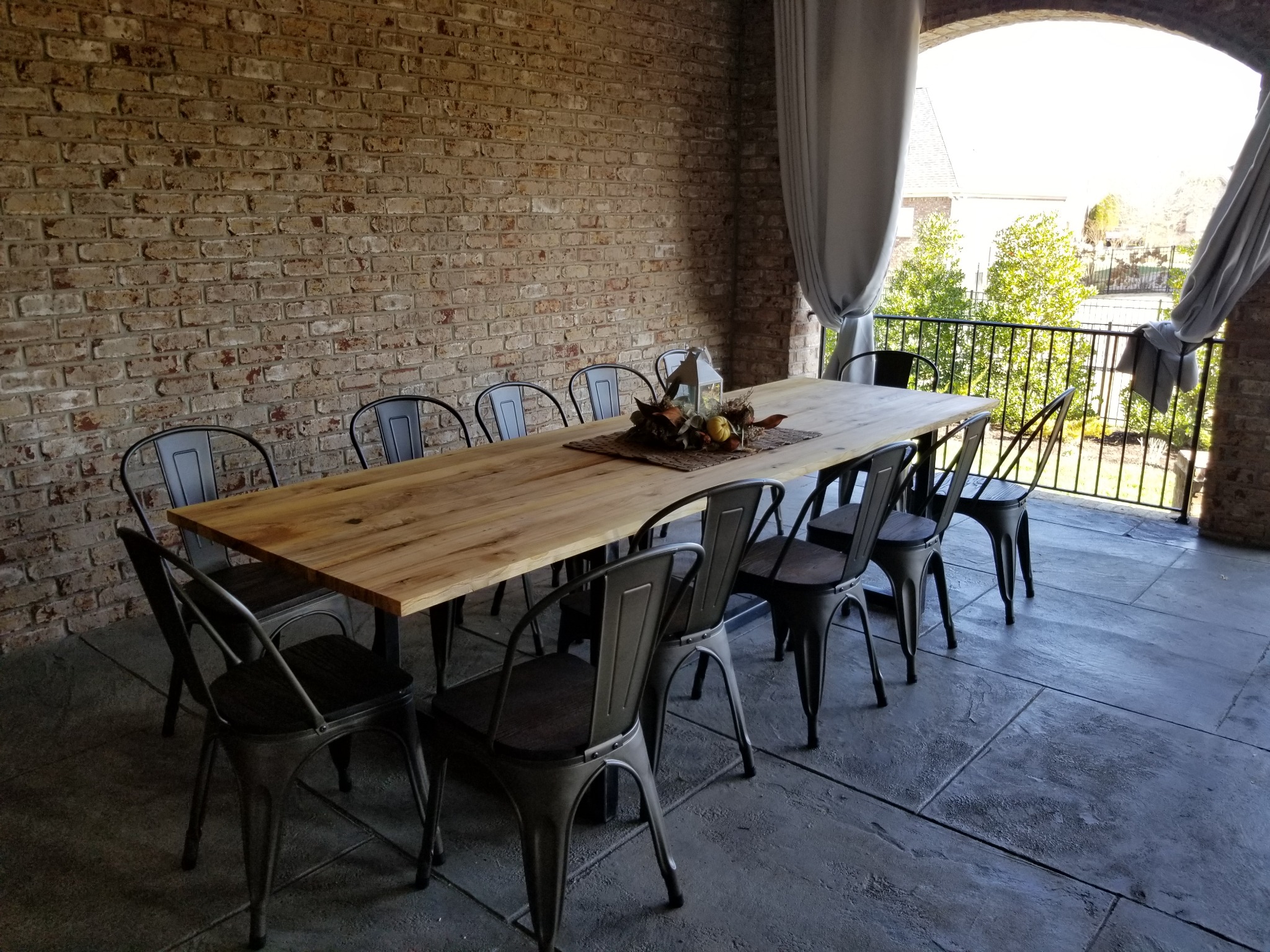 Executive Live Edge Conference Table