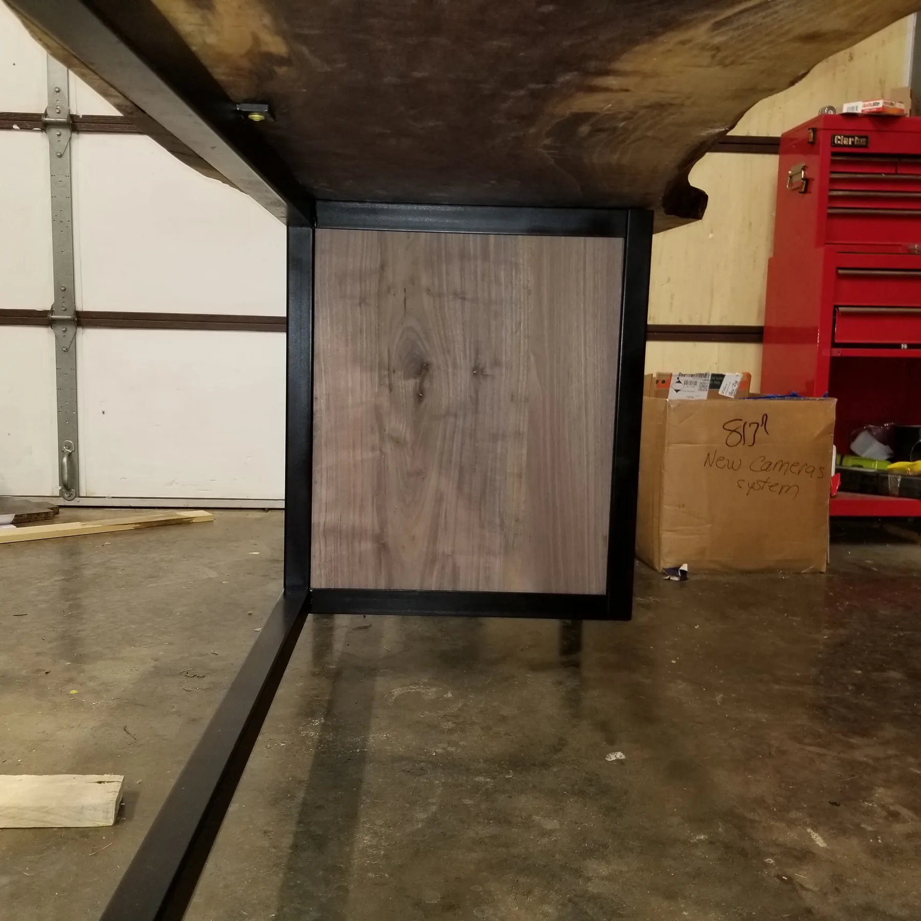 Custom desks behind the build photo 5
