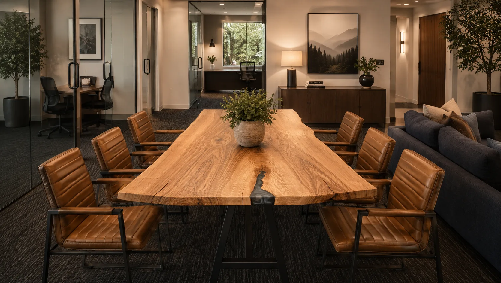 Pair of ash tables photo 1